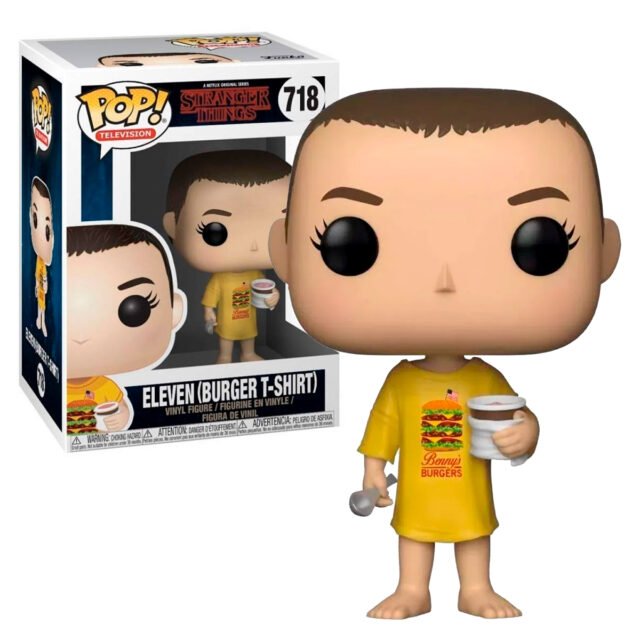 Eleven playera hamburguesa - Stranger Things