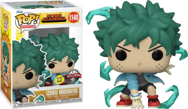Deku con guantes - My Hero Academy glow