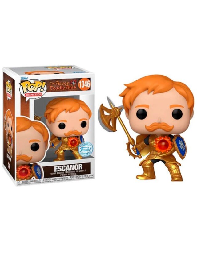 Escanor con hacha metalico - Siete Pecados Capitales