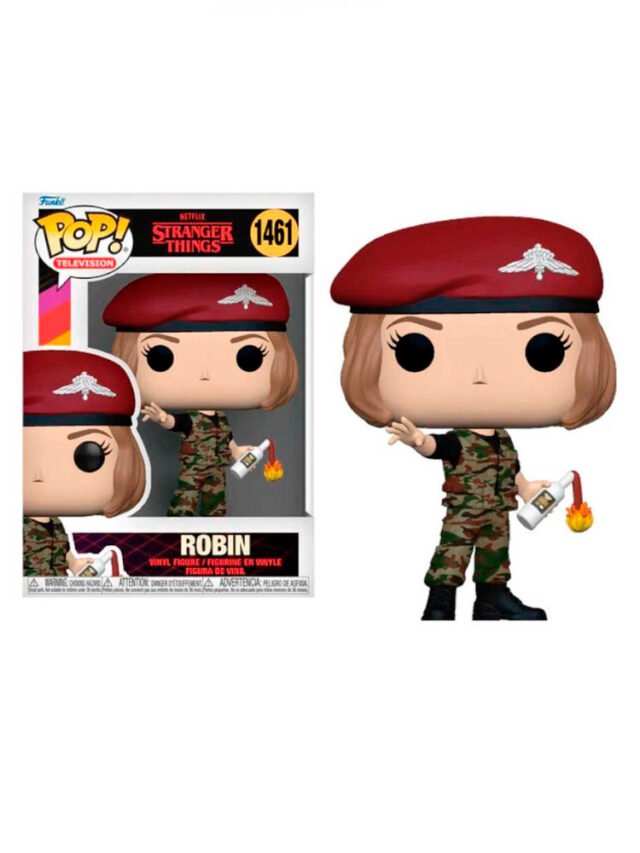 Robin con bomba - Stranger things
