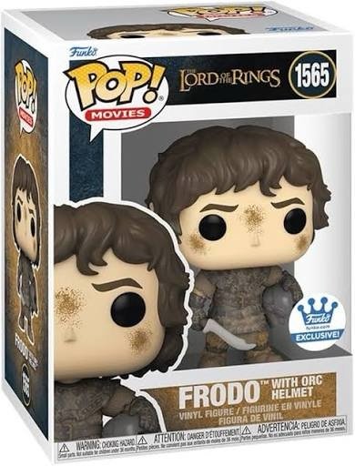 Frodo con casco orc 1565- señor de los anillos