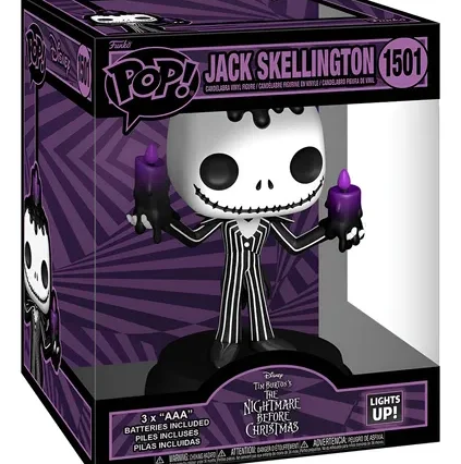Jack Skellington con velas 1501 - Nightmare before Christmas