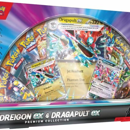 Pokemon TCG - Hydreigon ex & Dragapult ex premium collection
