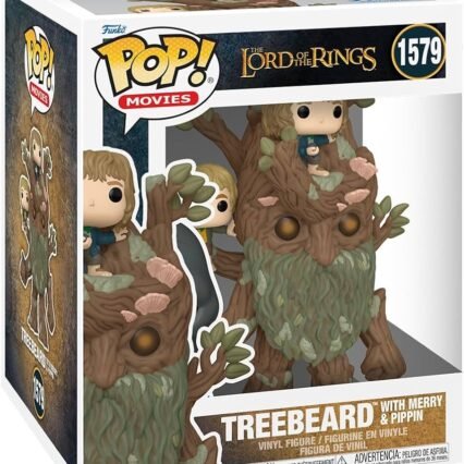 Treebeard con merry y pippin 1579 - señor de los anillos