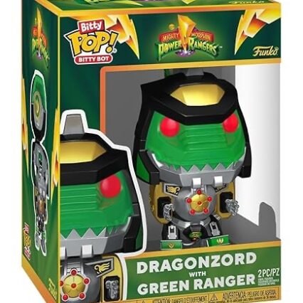 Dragonzord con ranger verde - power rangers