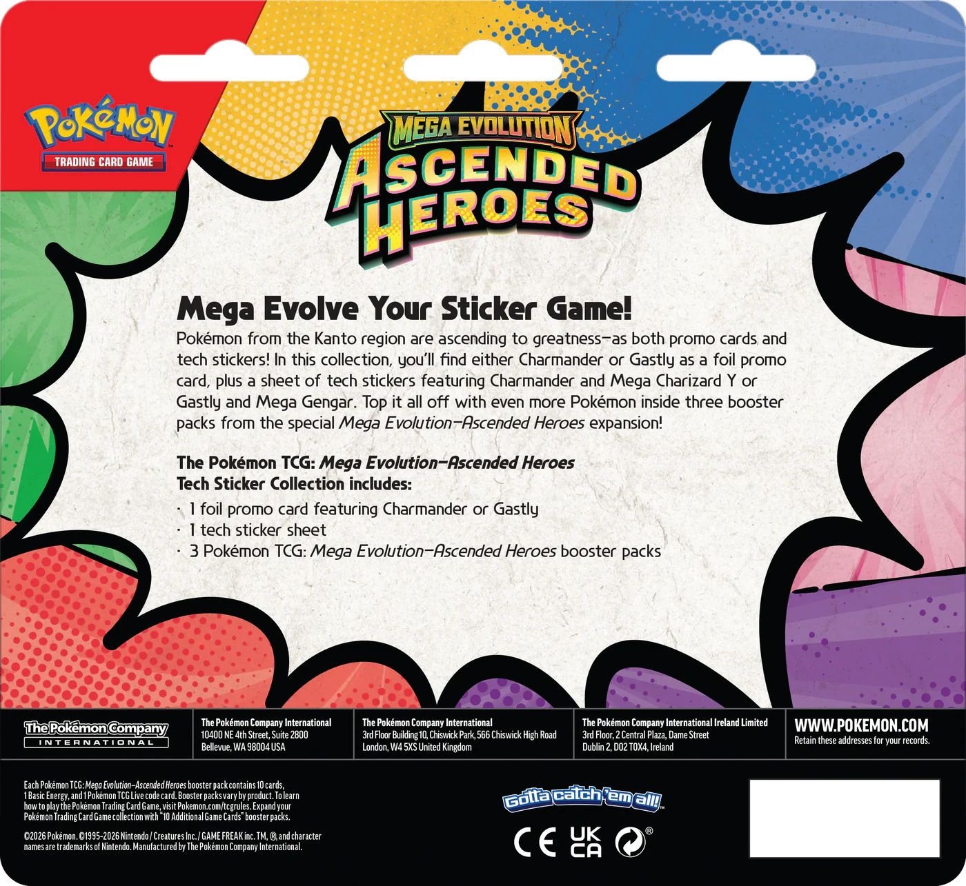 Pokémon TCG - Mega Evolution Ascended Heroes Tech Sticker Collection - Image 8