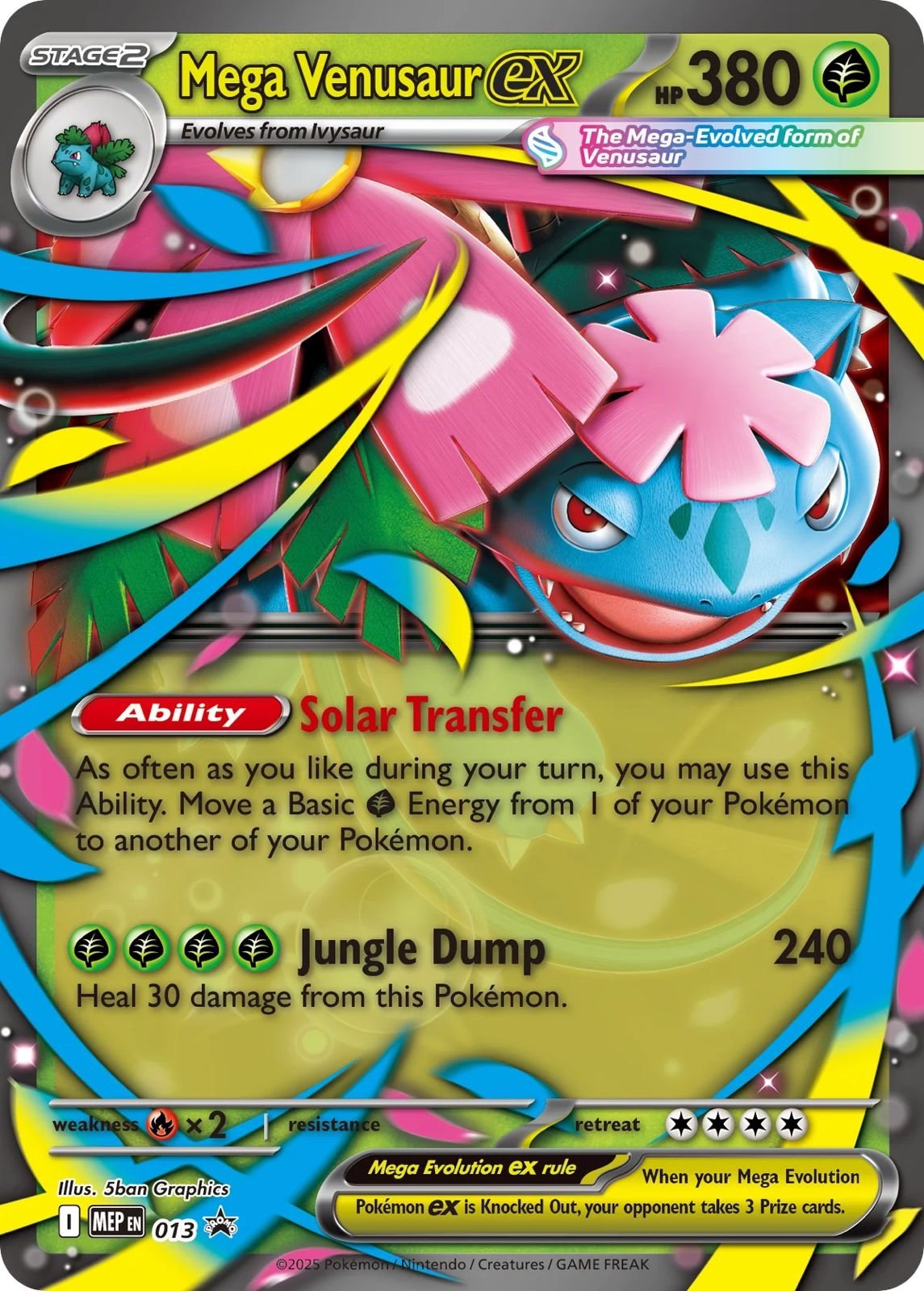 Pokemon TCG - Mega Venusaur ex premium collection - Image 4