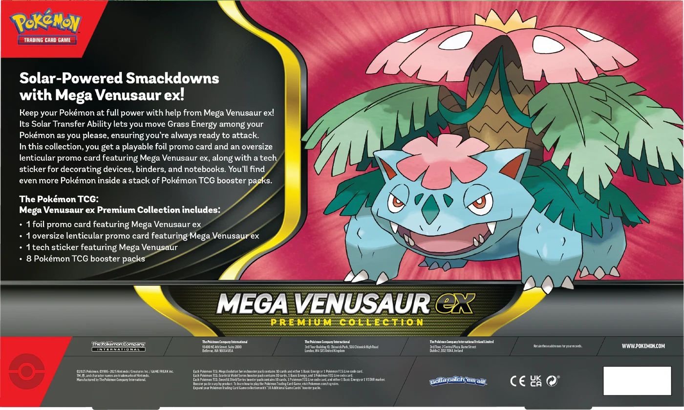 Pokemon TCG - Mega Venusaur ex premium collection - Image 6