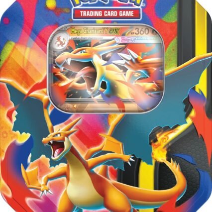 Pokémon TCG - Mega Charizard X ex / Mega Charizard Y ex tin (español)