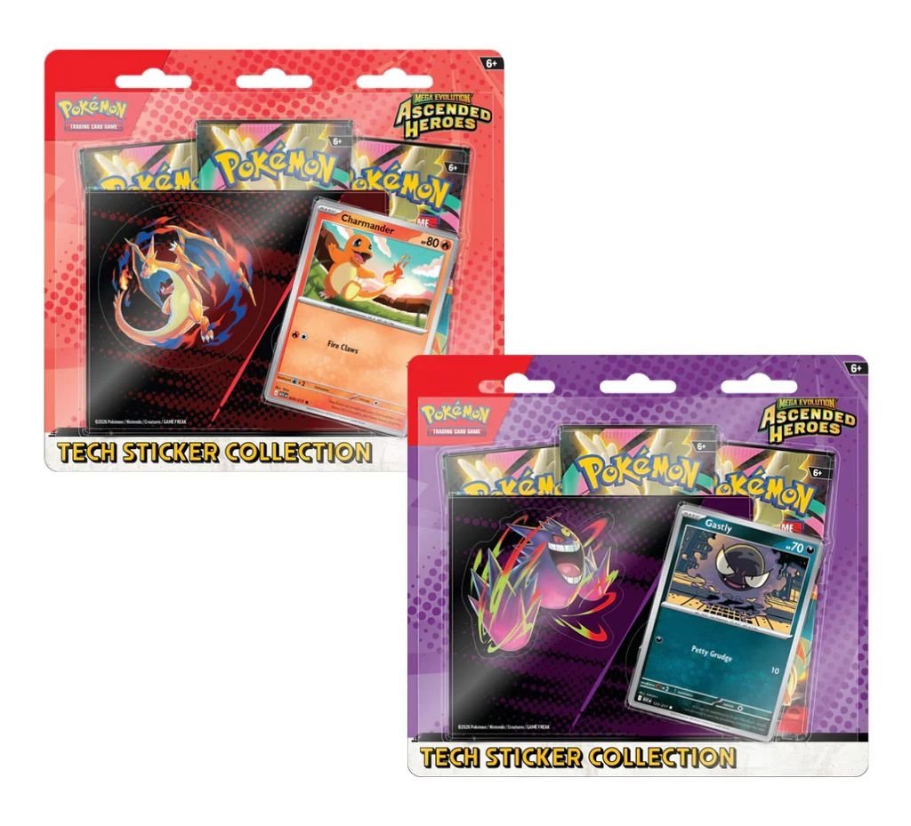 Pokémon TCG - Mega Evolution Ascended Heroes Tech Sticker Collection
