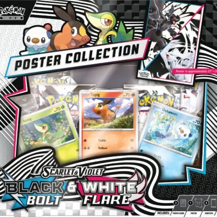 Pokémon TCG - Scarlet & Violet Black Bolt & White Flare Poster Collection
