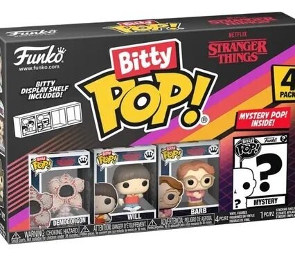 Bitty pop 4 pack demogorgon - stranger things