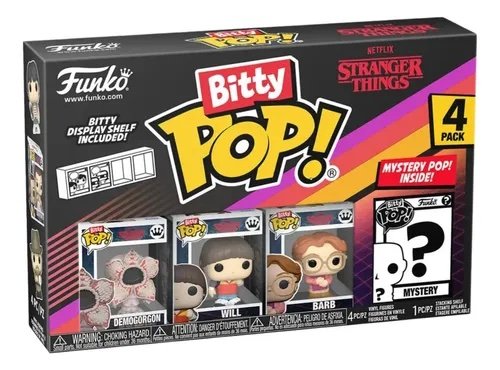 Bitty pop 4 pack demogorgon - stranger things