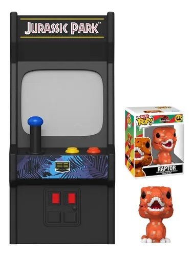 Bitty pop arcade display raptor - jurassic world - Imagen 2