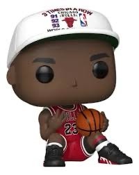 Michael Jordan 3 times in a row 222 - NBA - Imagen 2