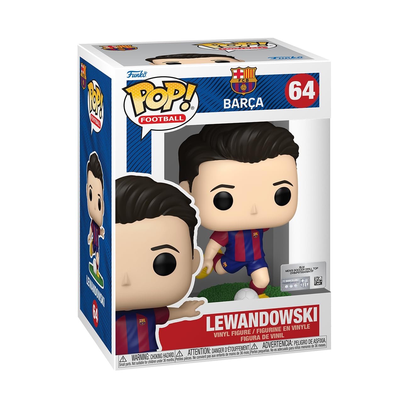 Lewandowski 64 - barca football