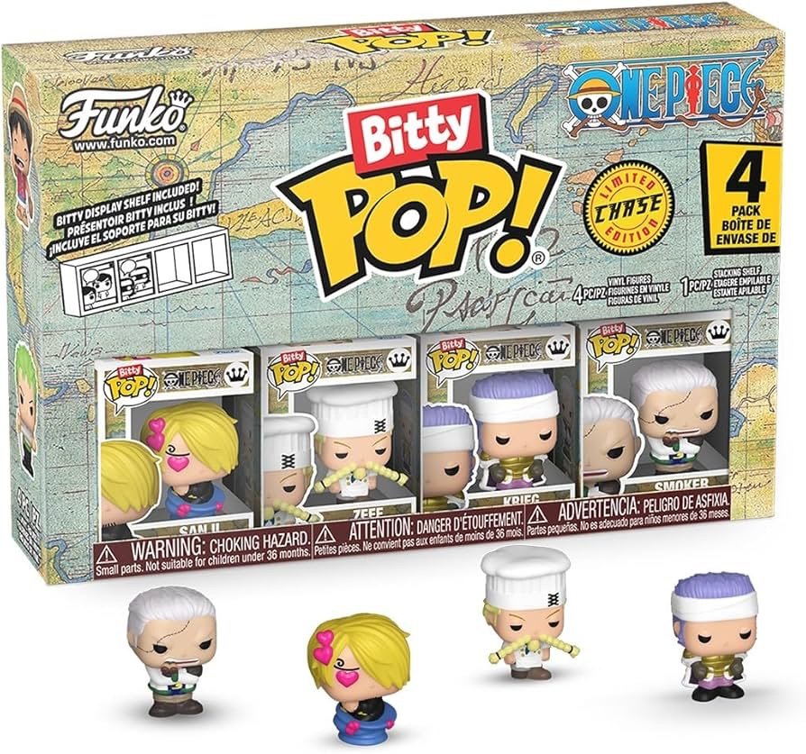 Bitty pop 4 pack sanji corazones - One piece - Image 2