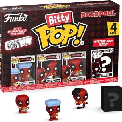 Bitty pop 4 pack Deadpool patito - Deadpool
