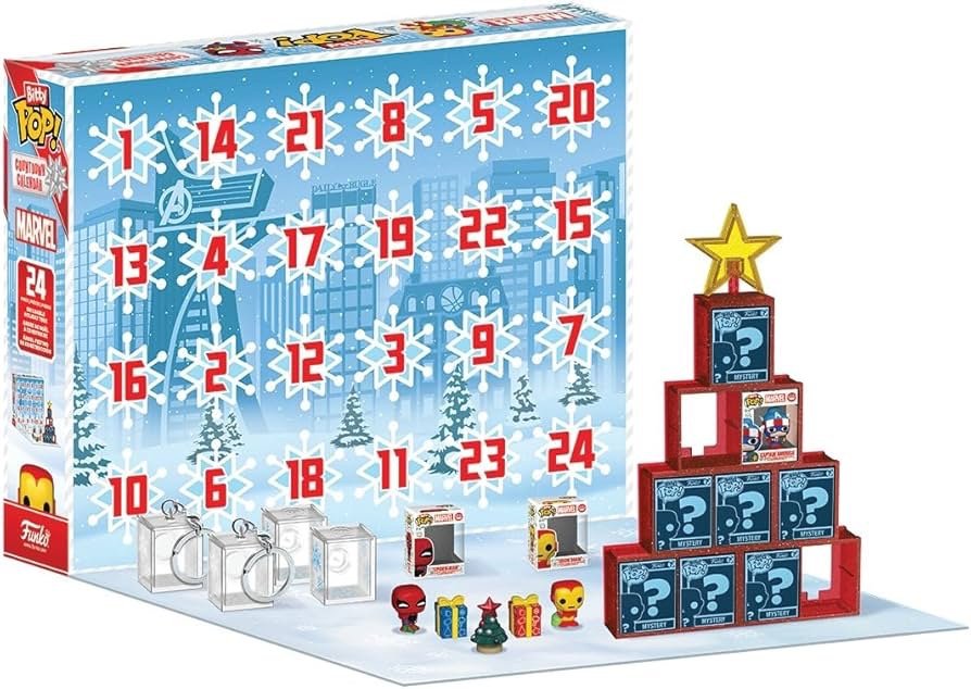 Calendario marvel bitty pop 24 dias - Marvel - Imagen 2