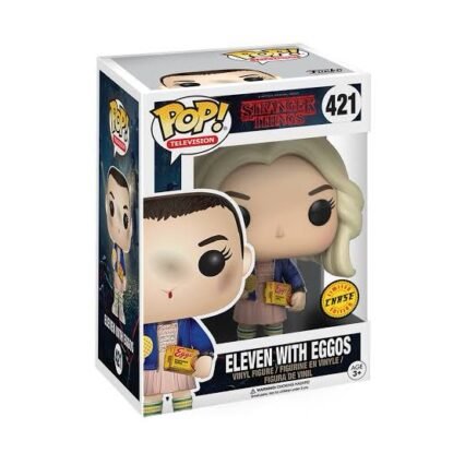Eleven with eggos chase 421 - stranger things