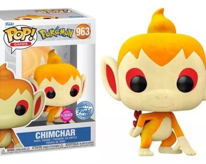 Chimchar (flocked) 963 - pokemon