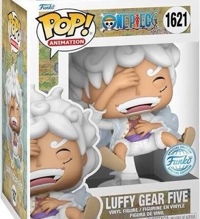 Luffy gear five riendo 1621 - One piece