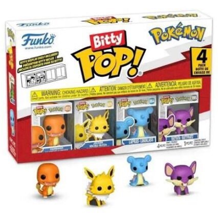 Bitty pop 4 pack charmander - pokemon