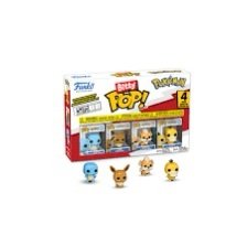 Bitty pop 4 pack squirtle - pokemon - Imagen 2