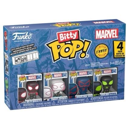 Bitty pop 4 pack miles morales - marvel