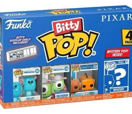 Bitty pop 4 pack sulley - Pixar