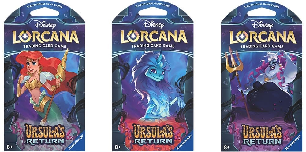 Sleeved booster pack Ursula’s Return - Lorcana TCG