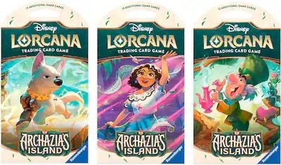 Sleeved booster pack Archazian’s Island - Lorcana TCG