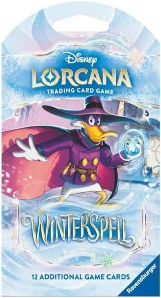 Sleeved booster pack winterspell - Lorcana TCG - Imagen 3