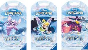 Sleeved booster pack winterspell - Lorcana TCG