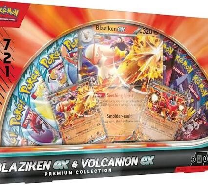 Pokemon TCG - Blaziken EX & Volcanion EX premium collection