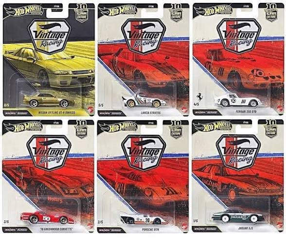Hot Wheels - vintage racing