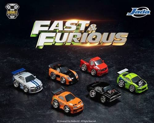 Fast & Furious - JADA cars