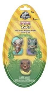 Jurassic world 3 pack - pocket pop