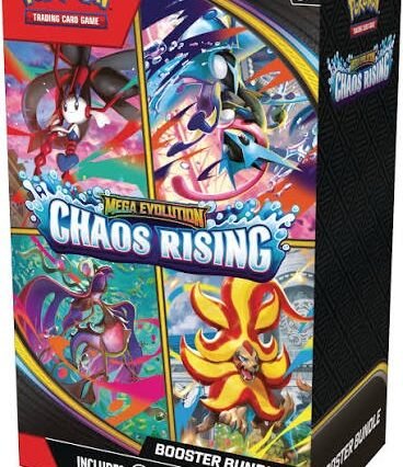 Pokemon TCG - Chaos rising booster bundle ingles