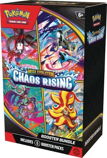 Pokemon TCG - Chaos rising booster bundle ingles