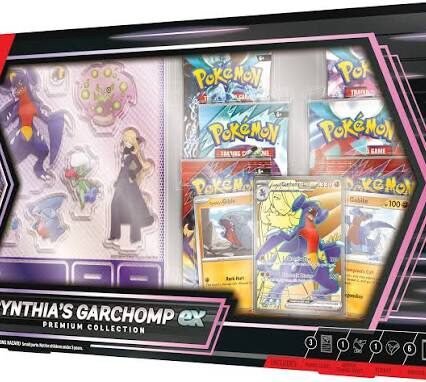 Pokémon TCG - Cynthia’s garchomp EX premium collection