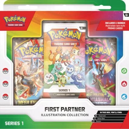 Pokémon TCG - first partner illustration collection
