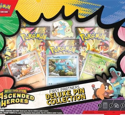 Pokemon TCG - First partner deluxe pin collection ascended heroes