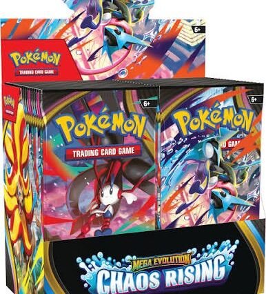 Pokemon TCG - Mega Evolution Chaos Rising booster box