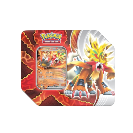 Pokémon TCG - Gouging fire ex Tin