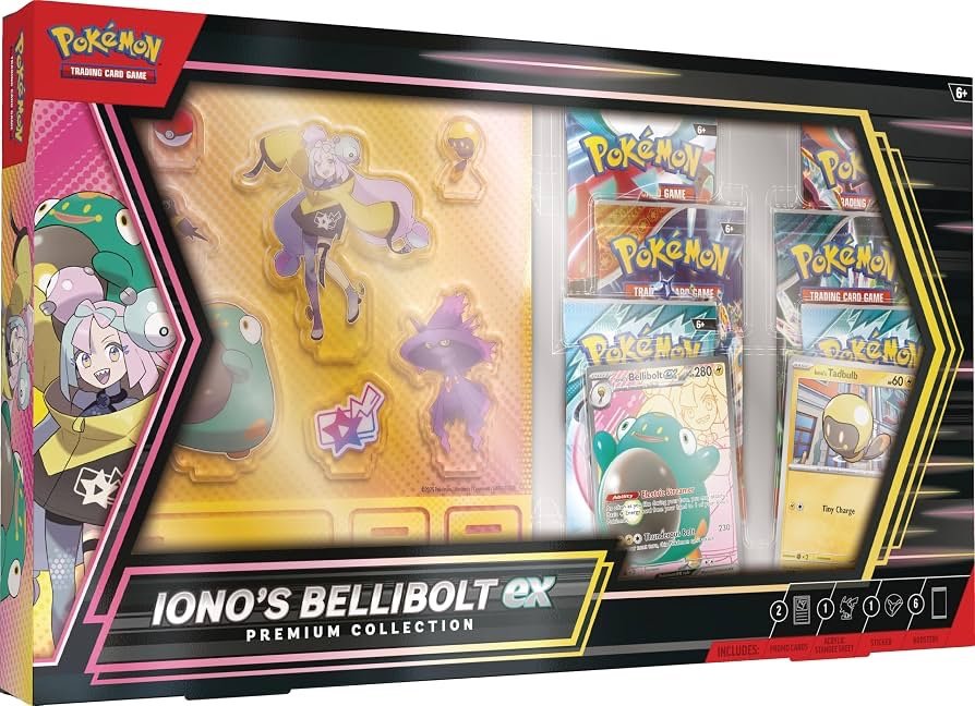 Pokémon TCG - Iono’s bellibolt EX premium collection