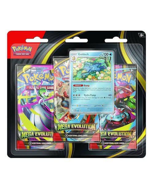 Pokémon TCG - Mega Evolution 3 pack Blister