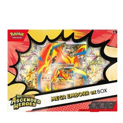 Pokemon TCG - Mega Evolution Ascended Heroes Mega Emboar ex box
