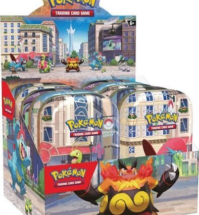Pokemon TCG- Mini tin luminous city (diseños variados)