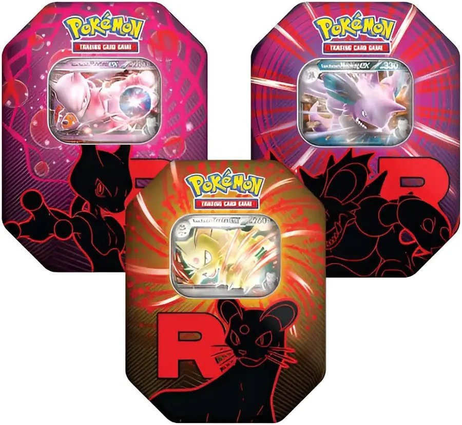 Pokémon TCG - Team Rocket’s Tin español